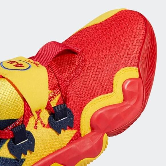NWT adidas Men\'s Trae Young 1 Shoes,red/bold gold/team navy-Size 11.5